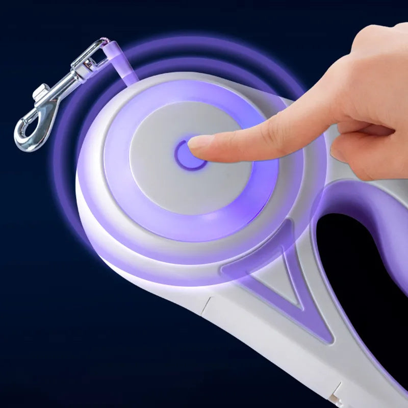 Retractable Dog Leash with LED Light - Ma boutique